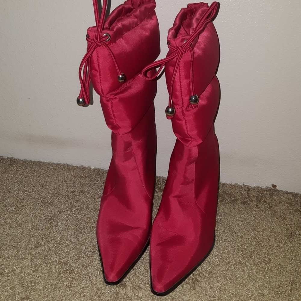 Women's Shoes (Red Boots)